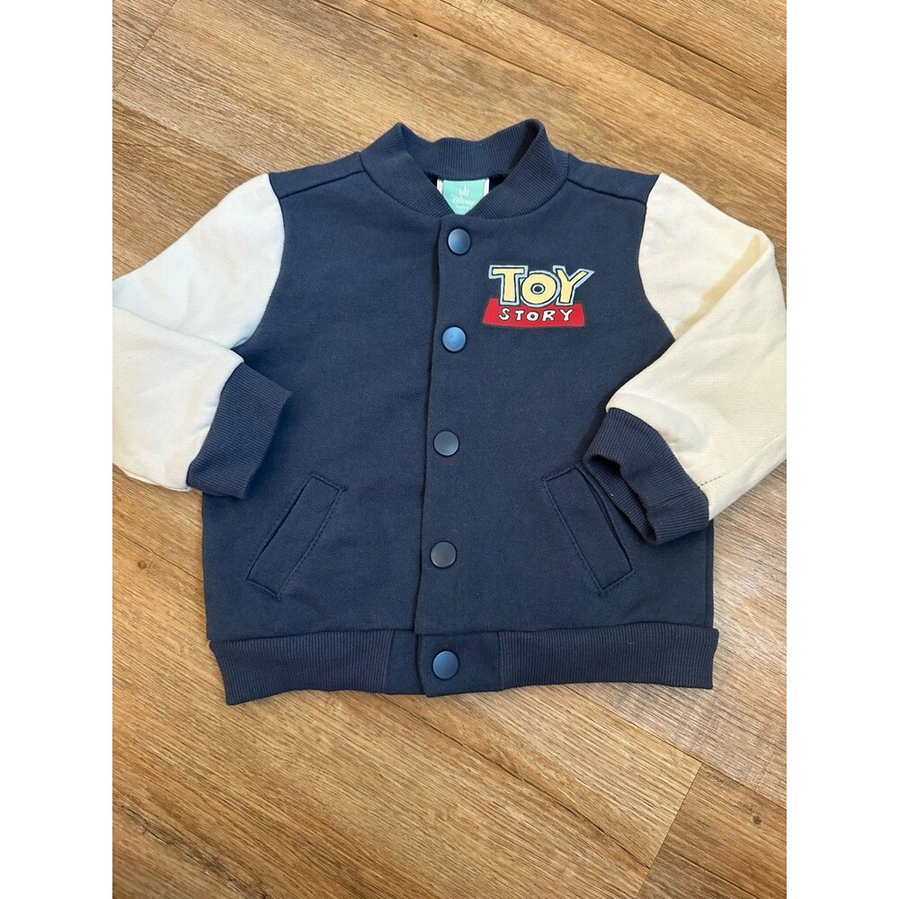 Vintage Disney Toy Story Jacket 18 Months Baby Snap